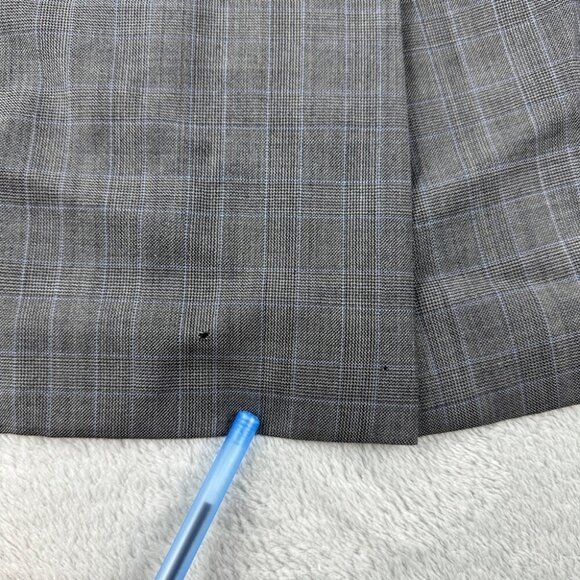 Burberry Grey Blazer 100% Wool Men’s Size 46 - Picture 7 of 15